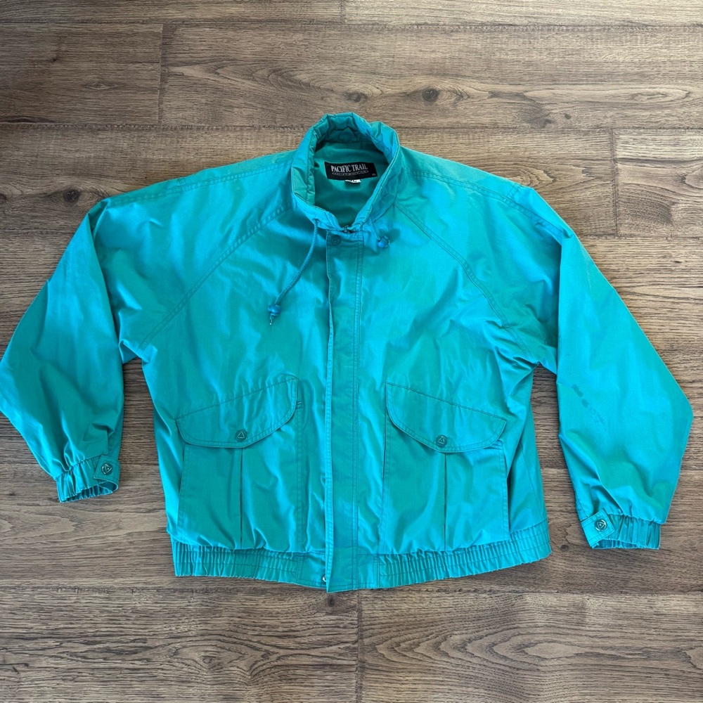 Vintage Pacific Trail Teal Jacket